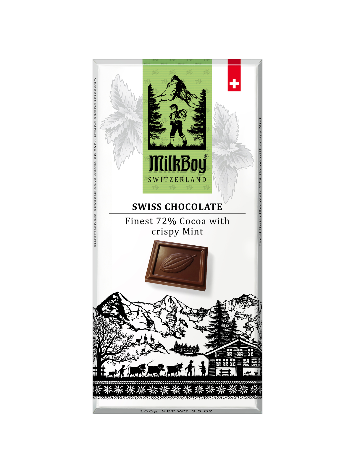 Buy Milkboy's Original Dark Chocolate Online With Crispy Mint