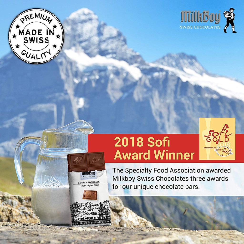 Milkboy Finest Swiss Chocolates Finest Alpine Milk